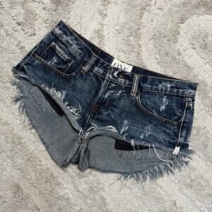 One Teaspoon Bonitas Low Waist Denim Shorts